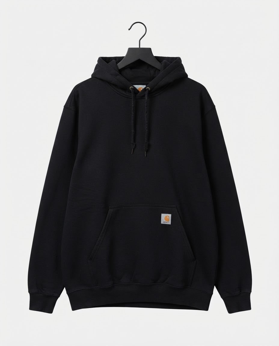 Polerón Carhartt con Gorro Azul Oscuro Talla: XL